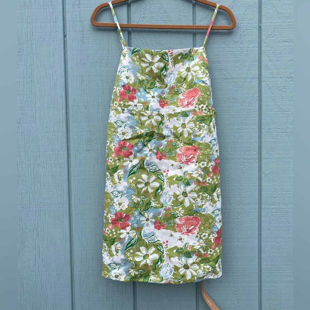 Brand new reformation floral mini dress with tags